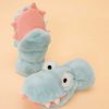 Kids Powder | Kids Goofy Monster Fluffy Mittens - Pale Blue