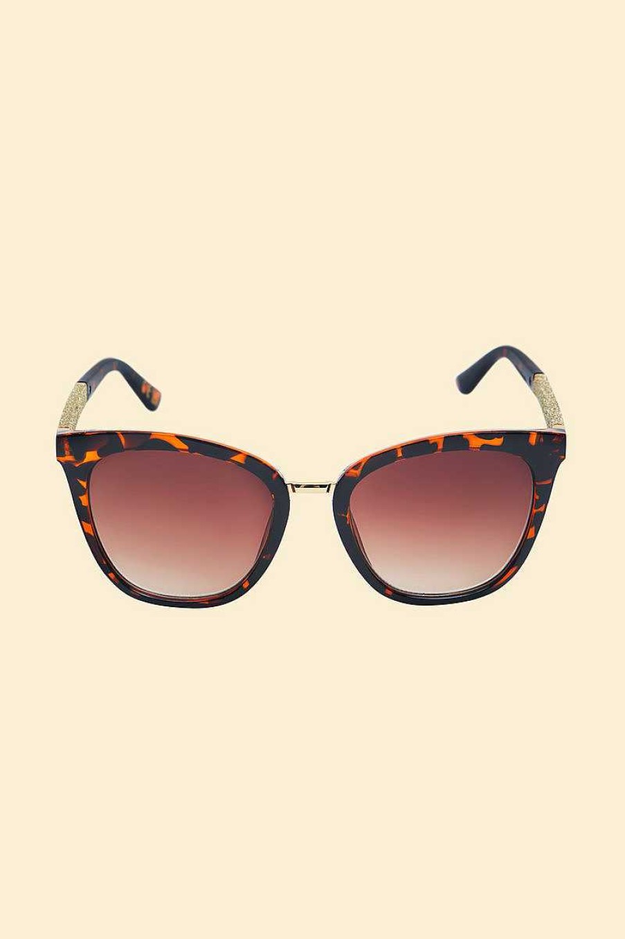 Women Powder | Luxe Natalia - Tortoiseshell/Glitter Sunglasses