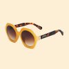 Women Powder | Luxe Georgie - Custard/Tortoiseshell Sunglasses