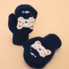 Kids Powder | Powder Pals Kitty Mittens - Navy