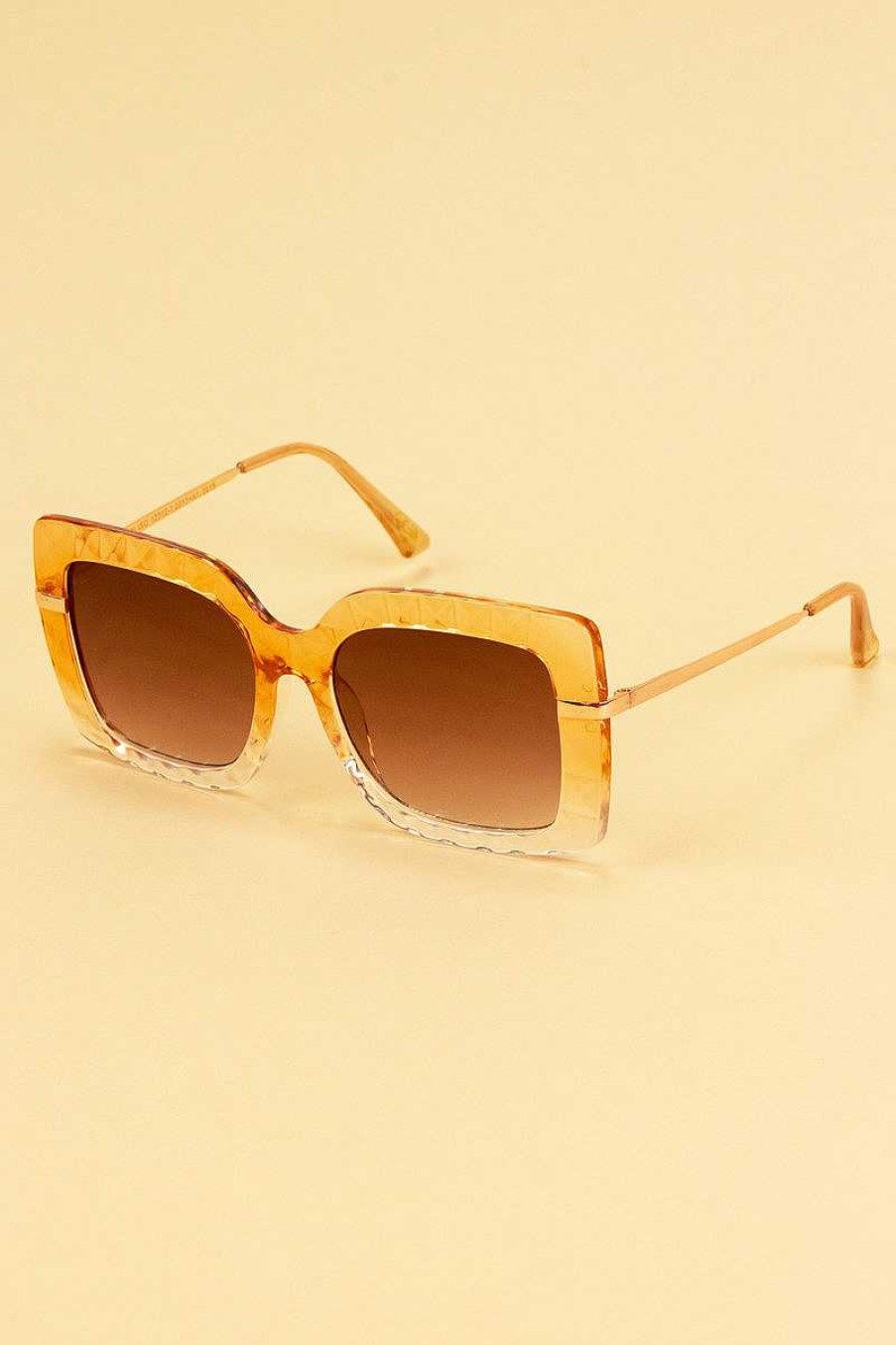 Women Powder | Hayley Limited Edition Sunglasses - Nude