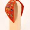 Women Powder | Embroidered Fawn In A Meadow Headband