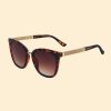 Women Powder | Luxe Natalia - Tortoiseshell/Glitter Sunglasses