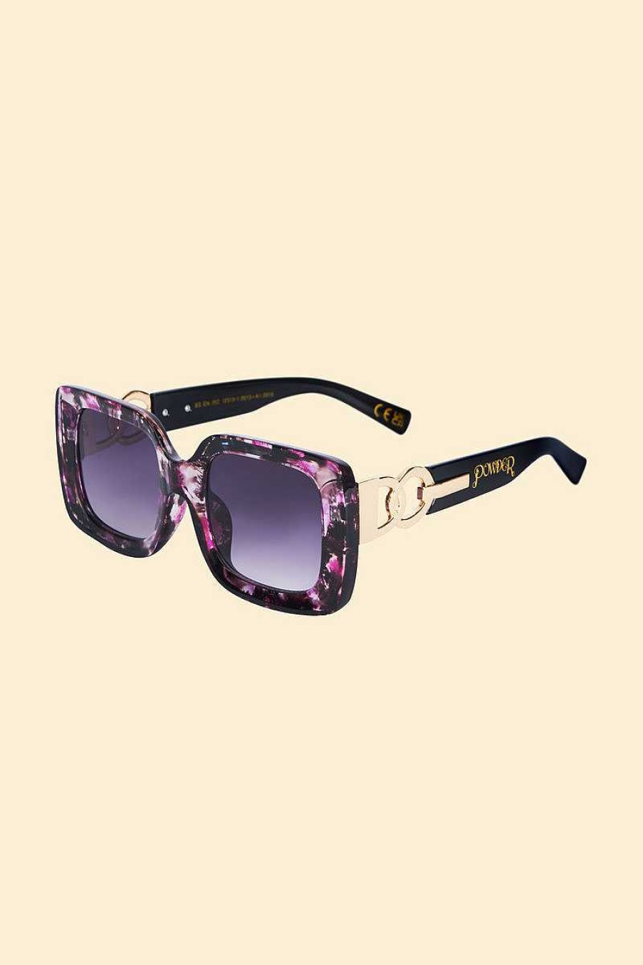 Women Powder | Luxe Cece - Violet Tortoiseshell Sunglasses