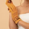 Women Powder | Fenella Gloves - Mustard