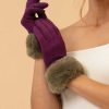 Women Powder | Bettina Gloves - Damson & Olive